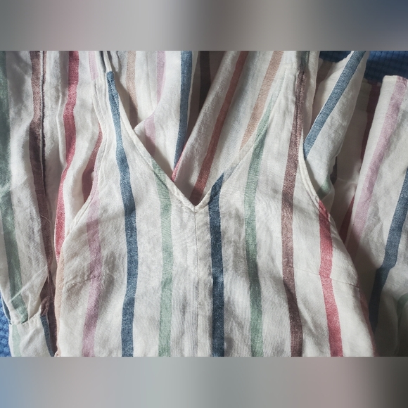 American Eagle Outfitters Red and Orange Halter Sundress - Picture 6 of 7